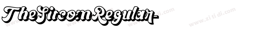TheSitcom Regular字体转换 TheSitcom Regular字体转换
